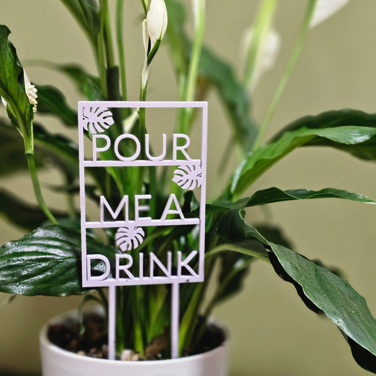 Pour Me A Drink - Plant Stake