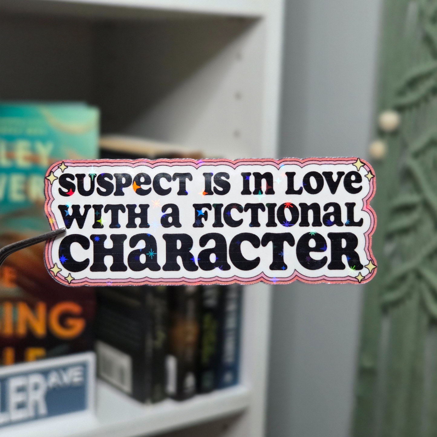 Bookish Suspect Stickers – Holographic - Star