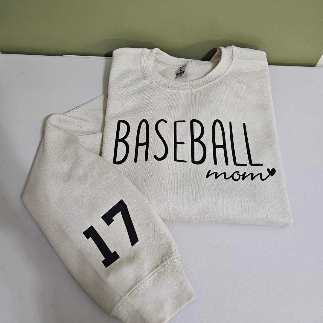 Personalized Baseball Crewneck