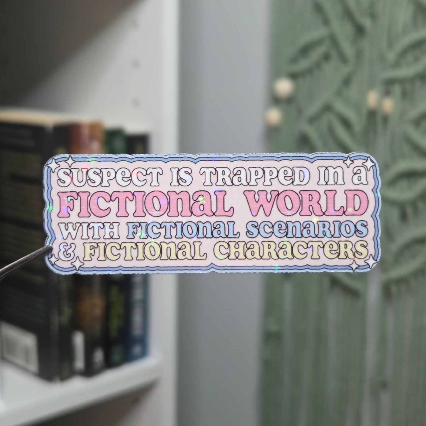 Bookish Suspect Stickers – Holographic - Star