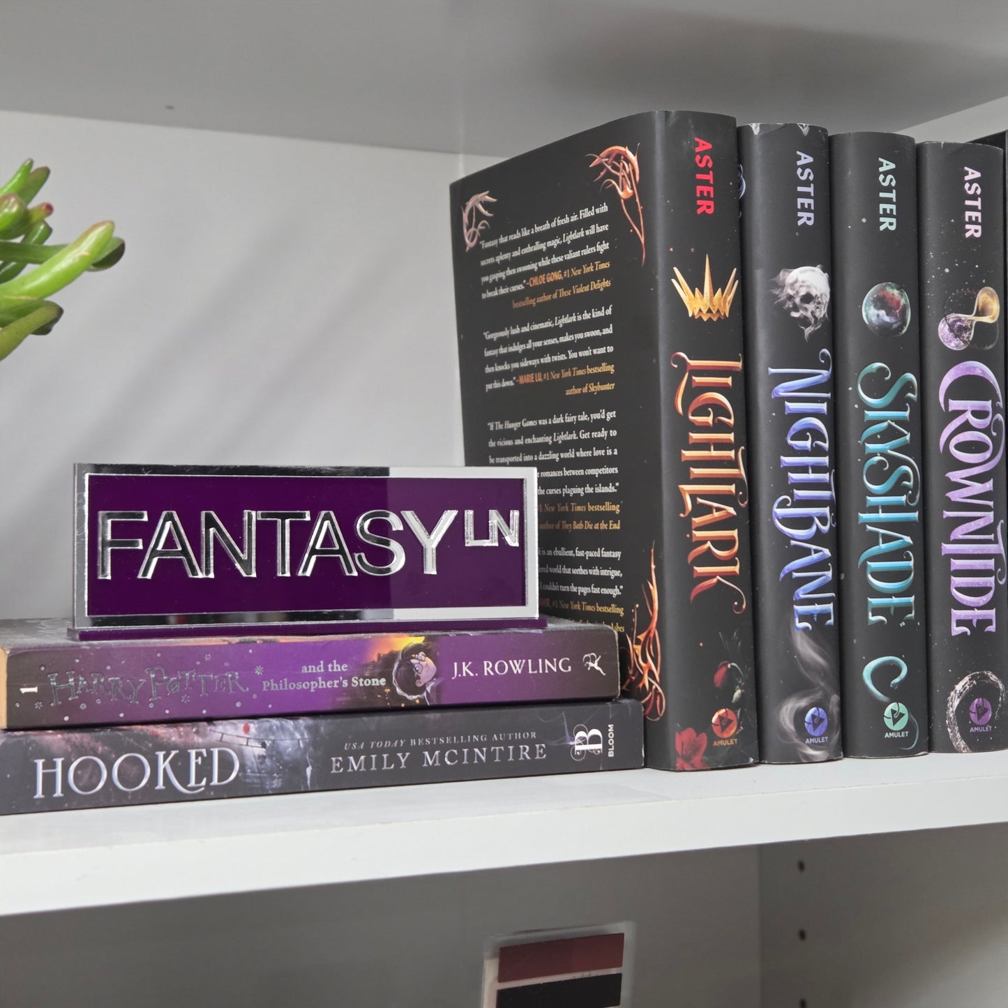 Fantasy LN - Bookshelf Sign