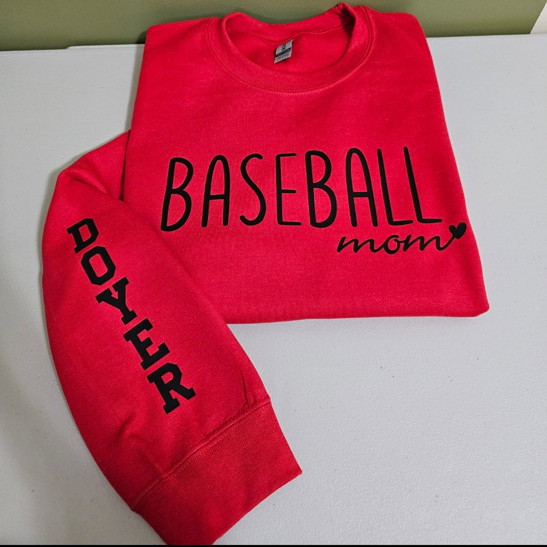 Personalized Baseball Crewneck