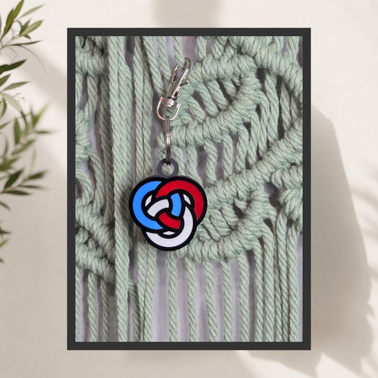 Custom NFC Acrylic Business Keychain