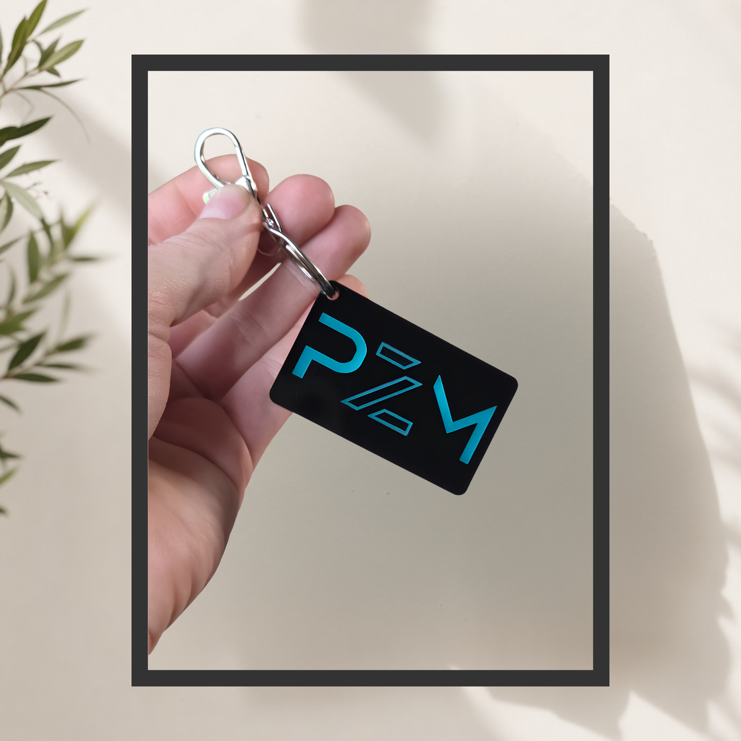 Custom NFC Acrylic Business Keychain